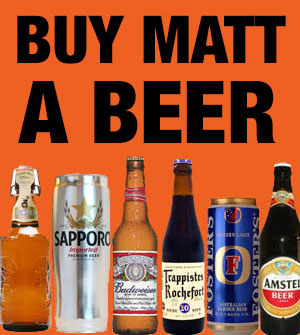 Buy Matt Granger a beer!